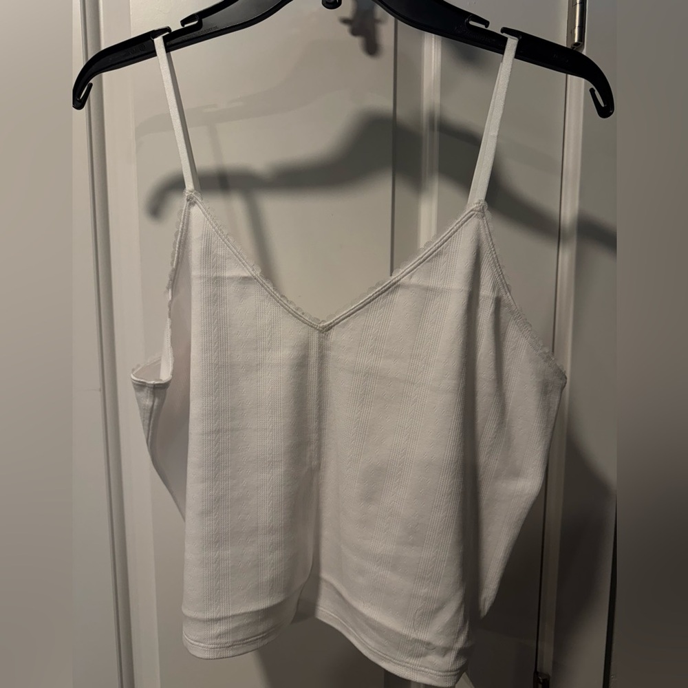 Lululemon Cotton Pointelle Cropped Cami
